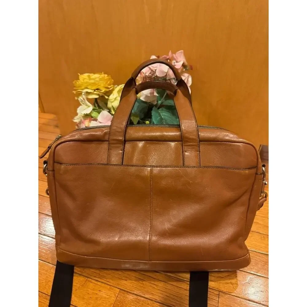COACH Hudson Commuter Leather briefcase laptop Bag F71701 (PU110